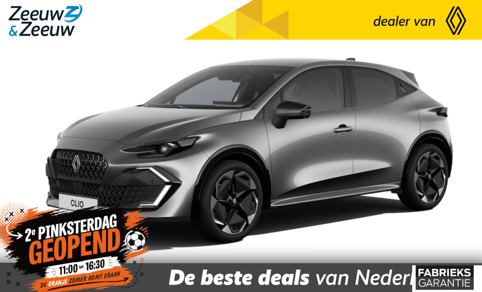 Renault Clio - Hybrid 160 techno | NU met €1.800,- Zeeuw & Zeeuw voorraadkorting | 5 jaar Gratis Garanti - AutoWereld.nl