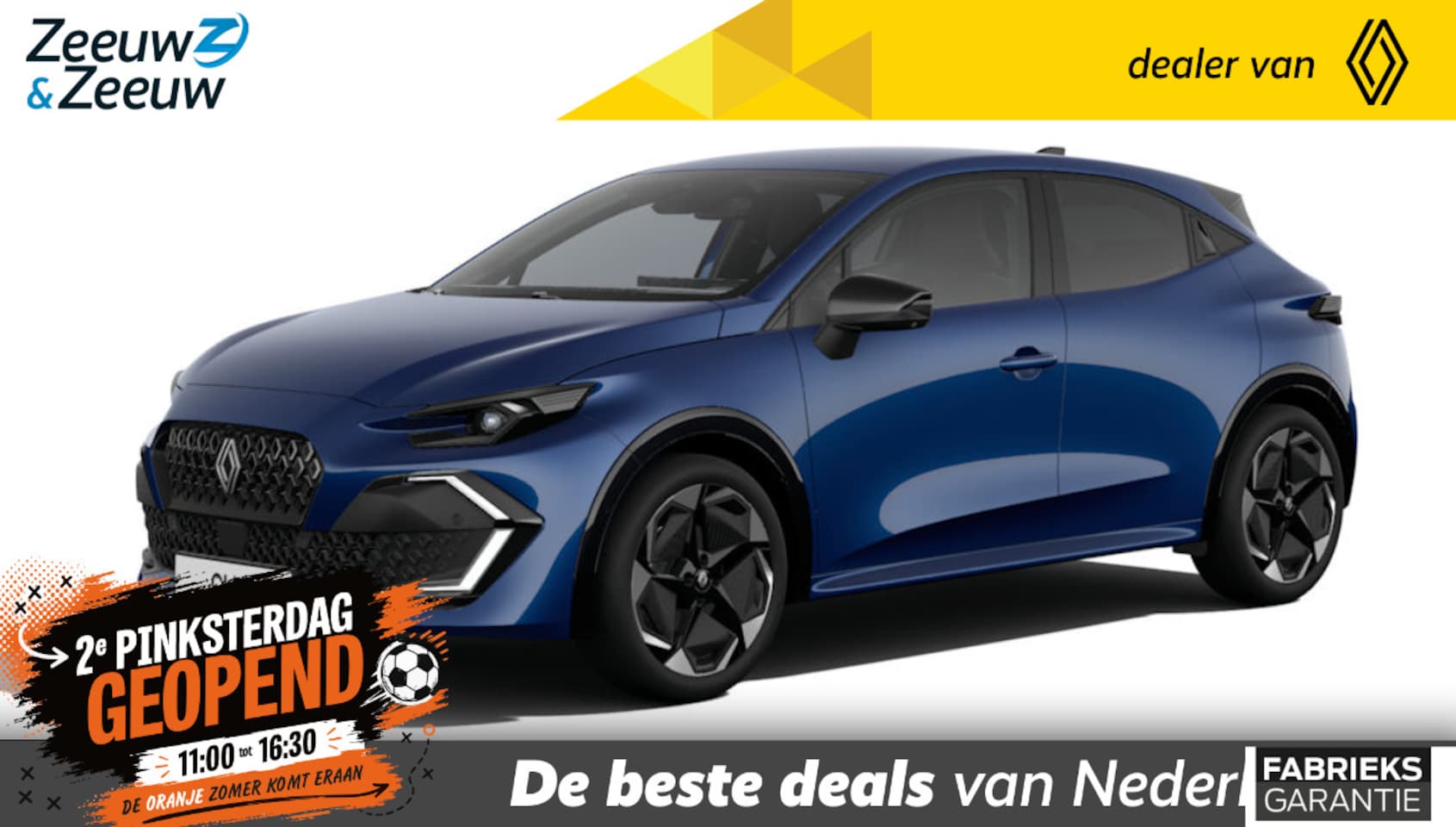 Renault Clio - Hybrid 160 techno | NU met €1.800,- Zeeuw & Zeeuw voorraadkorting | 5 jaar Gratis Garantie - AutoWereld.nl