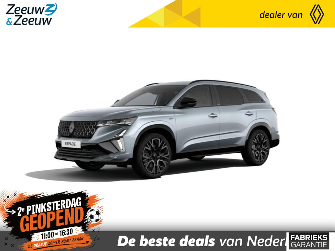 Renault Espace - E-Tech full hybrid 200 esprit Alpine 5p. Nieuw model | Nu met € 3000,- Zeeuw & Zeeuw voorr - AutoWereld.nl