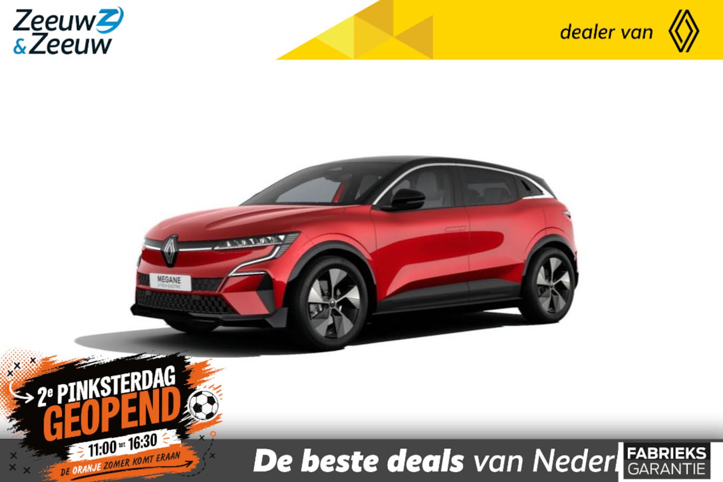 Renault Mégane E-Tech - comfort range techno 60 kWh MY25 | NU met GRATIS 5 jaar garantie en met € 3000,- Zeeuw & Z - AutoWereld.nl