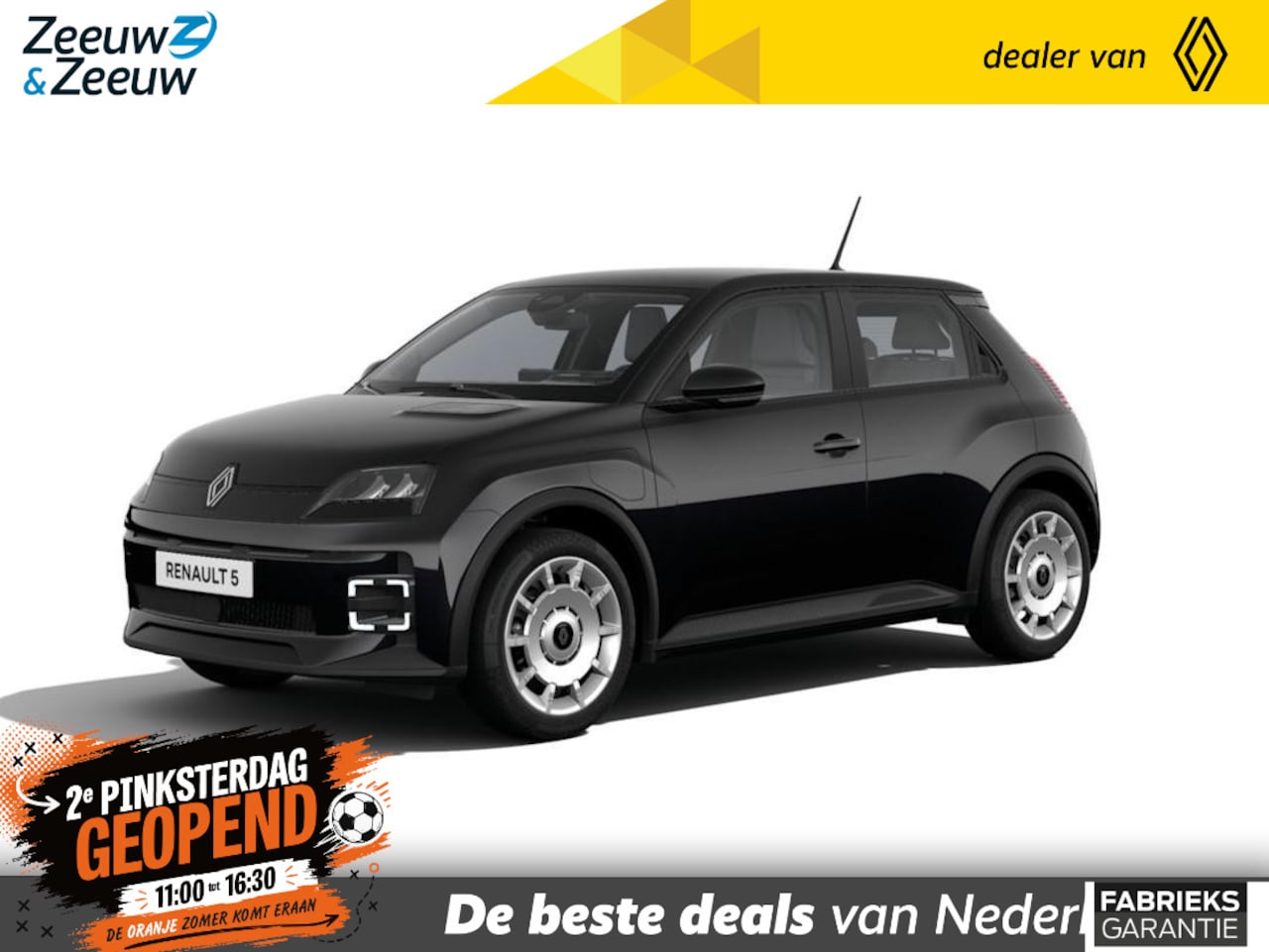 Renault 5 - urban range FIVE 40 kWh Nieuwe stads-EV | Vanaf nu te bestellen | 310KM actieradius | 40kW - AutoWereld.nl
