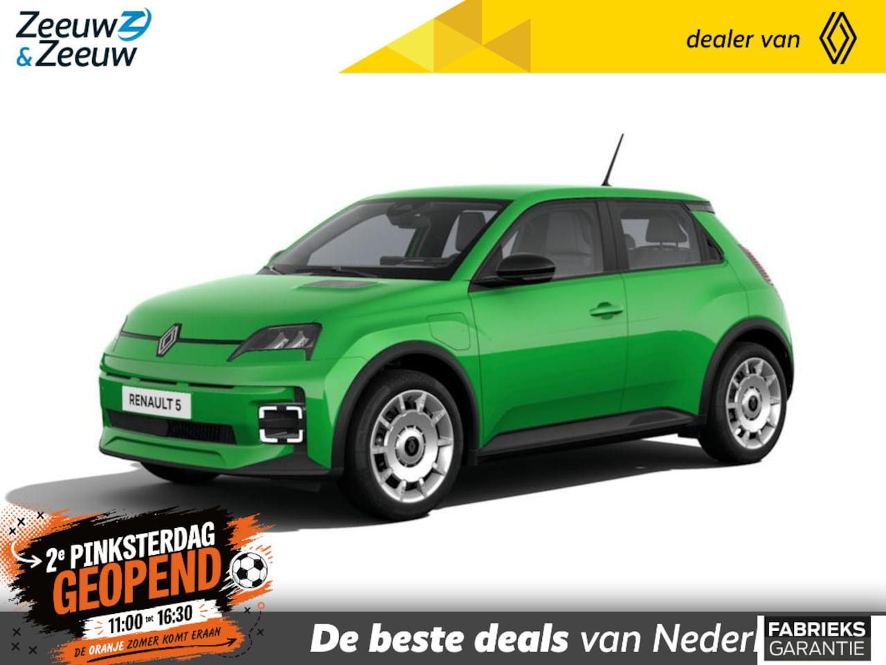 Renault 5 - urban range FIVE 40 kWh Nieuwe stads-EV | Te bestellen | 310KM actieradius | 40kWh accu - AutoWereld.nl