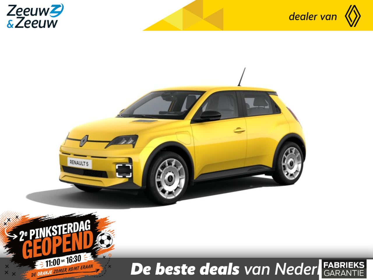 Renault 5 - urban range evolution 40 kWh | NU met €1.300,- Zeeuw & Zeeuw voorraadkorting en met GRATIS - AutoWereld.nl