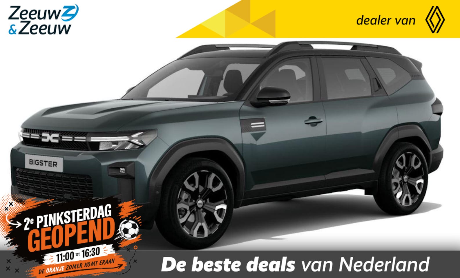 Dacia Bigster - (Zeeuw & Zeeuw Private Lease Actie v.a. € 572,-) Hybrid 155 Limited | Wij maken graag een - AutoWereld.nl