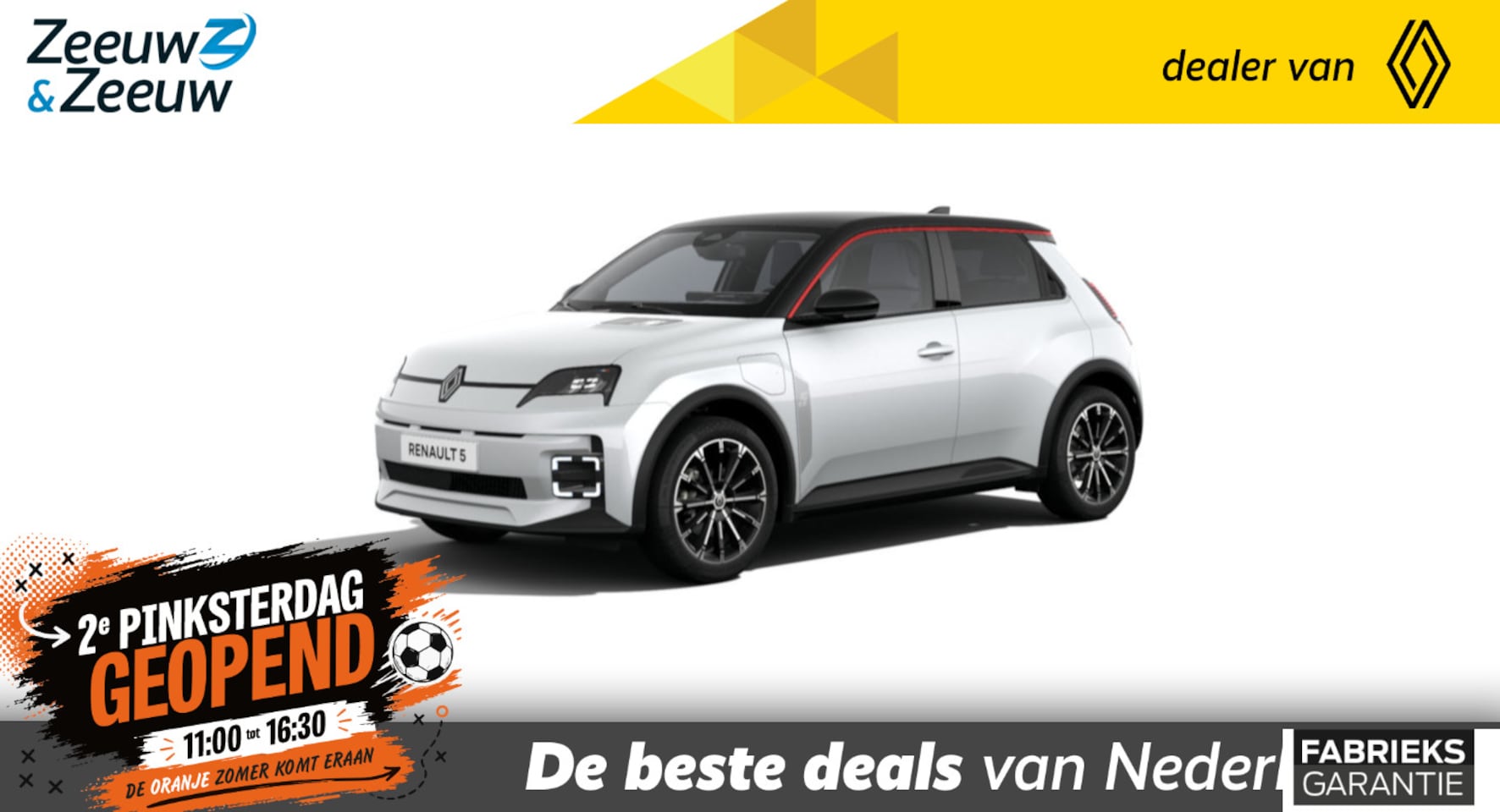 Renault 5 - Comfort Range Techno 150 pk | NU met €1.300,- Zeeuw & Zeeuw voorraadkorting en met GRATIS - AutoWereld.nl