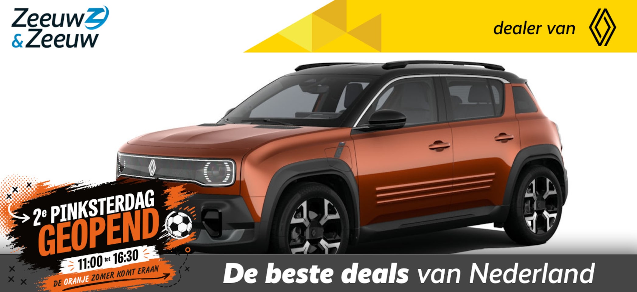 Renault 4 - Techno comfort range | Profiteer nu van €1.800,- Zeeuw & Zeeuw voorraadkorting | NU met GR - AutoWereld.nl