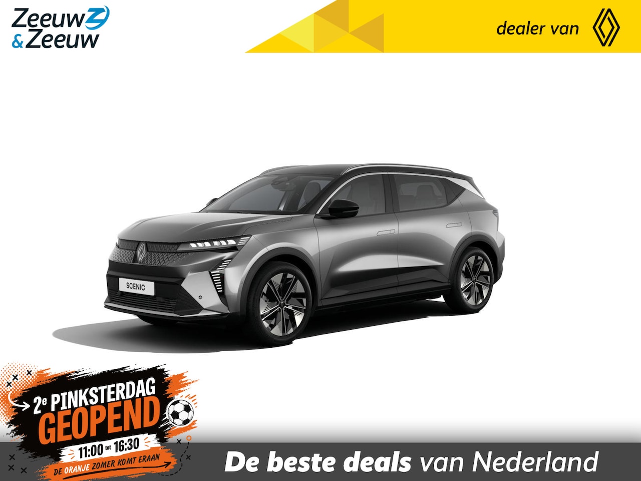 Renault Scenic E-Tech - Techno 170 pk comfort range | Nu leverbaar met €6100,- extra Zeeuw & Zeeuw voorraadkorting - AutoWereld.nl