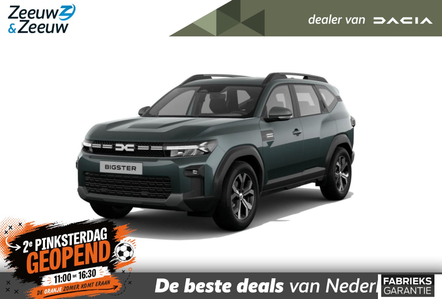 Dacia Bigster - Mild Hybrid 140 Expression In verschillende kleuren leverbaar met € 1.000,- voorraadkortin - AutoWereld.nl