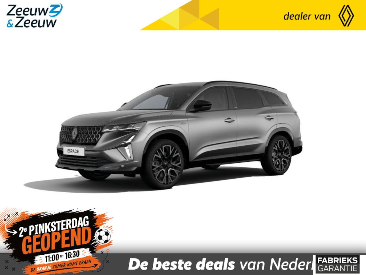 Renault Espace - E-Tech full hybrid 200 esprit Alpine 7p. Nieuw model | NU met € 3000,- Zeeuw & Zeeuw voorr - AutoWereld.nl