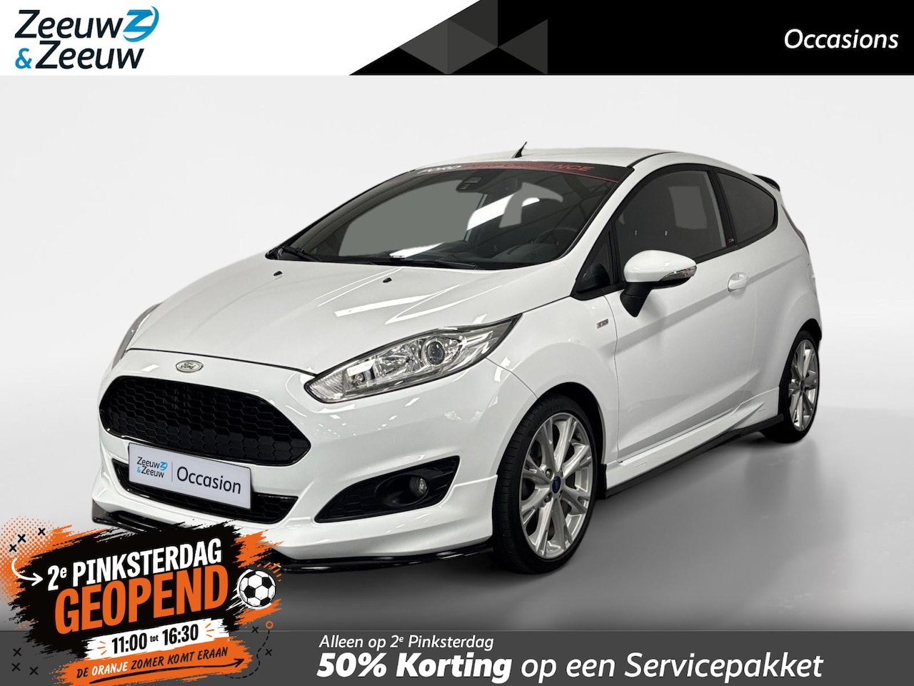 Ford Fiesta - 1.0 EcoBoost ST Line NAVI AIRCO CRUISE CONTROLE LM VELGEN SPORTPAKKET ZEER DIKKE FIESTA VO - AutoWereld.nl