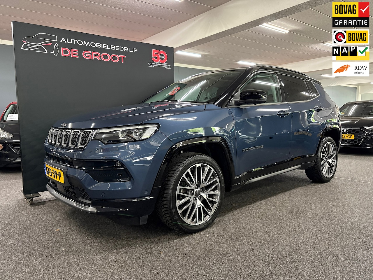 Jeep Compass - 1.5T e-Hybrid Altitude/ NL auto/ Eerste eigenaar/ Pano/ Automaat - AutoWereld.nl