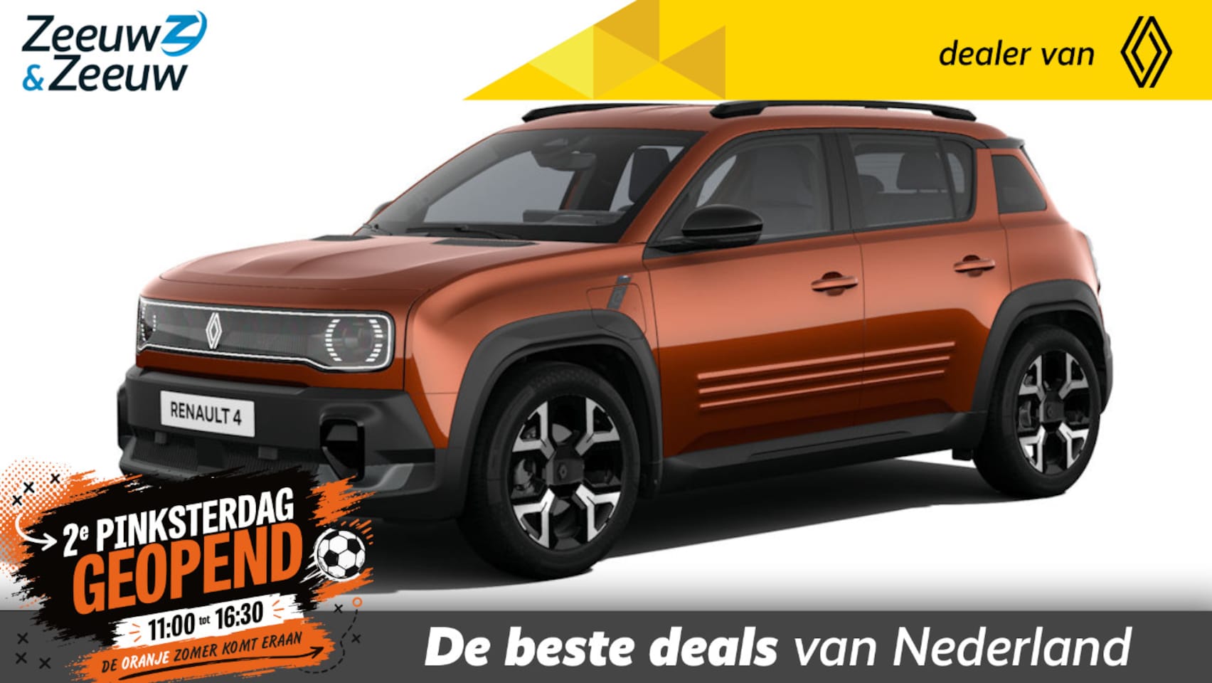 Renault 4 - Techno comfort range | NU met €4800,- voorraadkorting en GRATIS 5 jaar fabrieksgarantie | - AutoWereld.nl