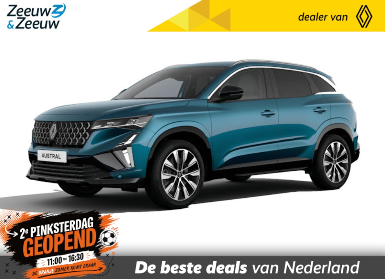 Renault Austral - techno full hybrid E-Tech 200 OP VOORRAAD NU MET €3.000,- KORTING OP=OP en met GRATIS 5 j - AutoWereld.nl