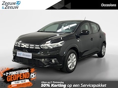 Dacia Sandero - 1.0 TCe 90 Expression NAVI AIRCO PARKEERSENSOREN APPLE CARPLAY ANDROID AUTO ZEER MOOIE AUT