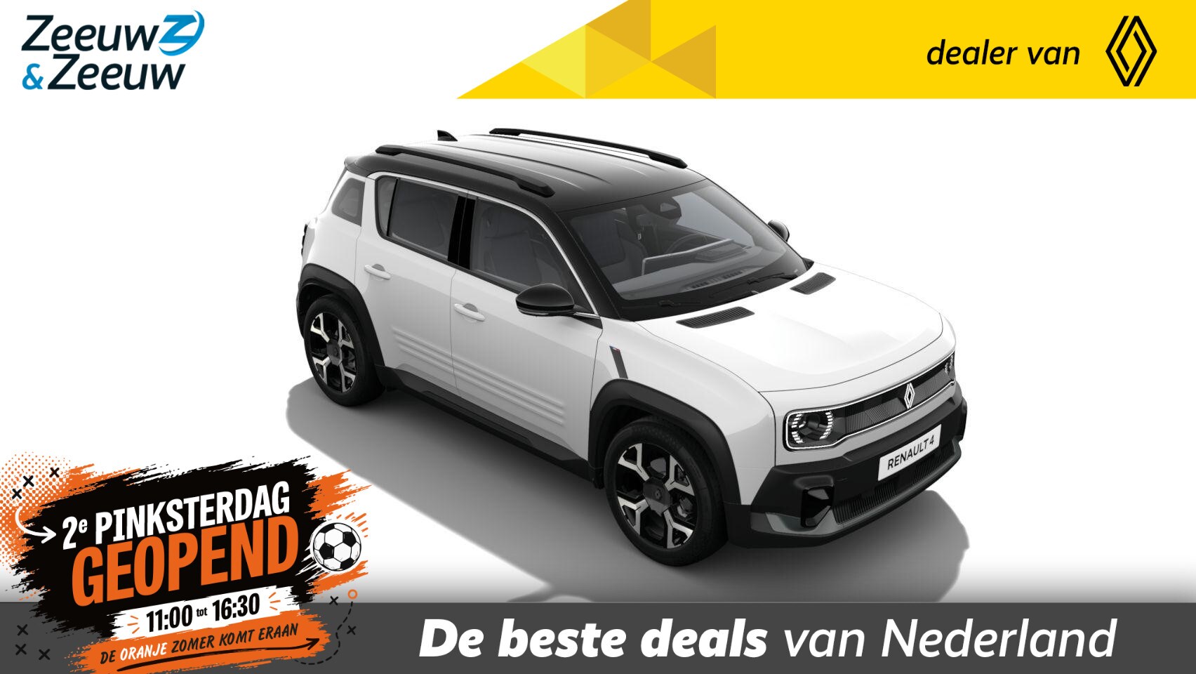 Renault 4 - comfort range techno 52 kWh | OP VOORRAAD OP =OP NU MET €2.500,- - AutoWereld.nl