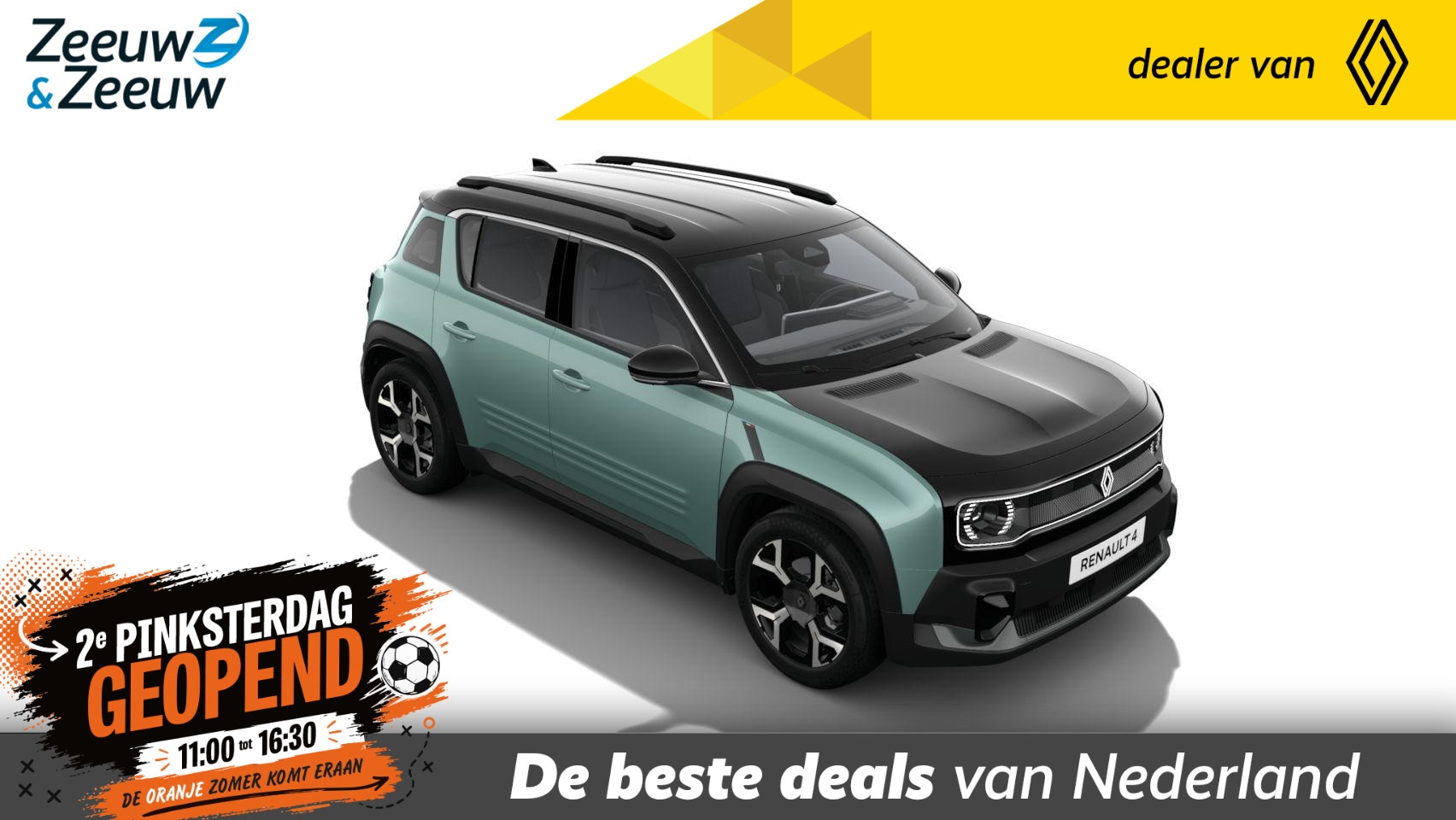 Renault 4 - comfort range techno 52 kWh | OP VOORRAAD OP =OP  NU MET €2.500,- - AutoWereld.nl