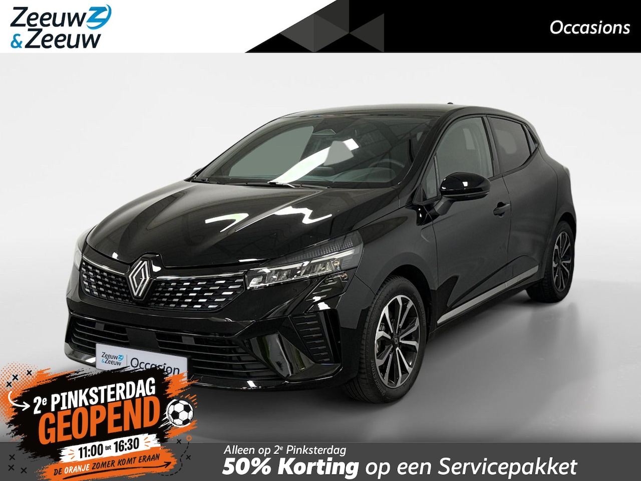 Renault Clio - 1.6 E-Tech Full Hybrid 145 techno AUTOMAAT NAVI AIRCO CRUISE CONTROLE APPLE CARPLAY ANDROI - AutoWereld.nl