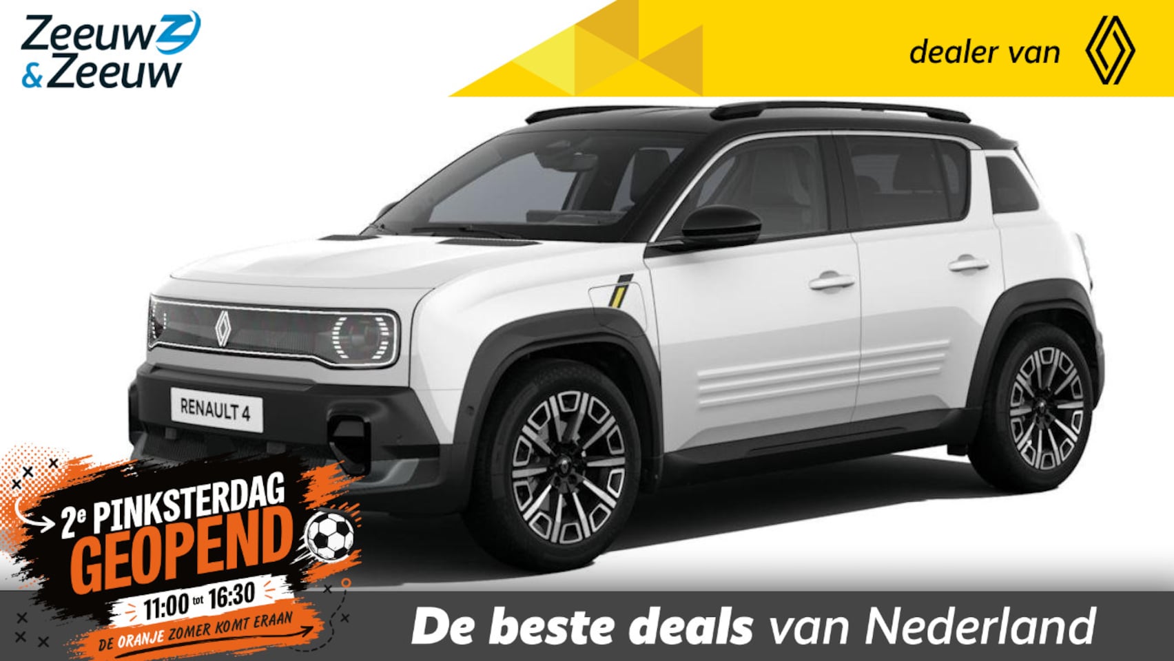 Renault 4 - Iconic Comfort Range | NU met €5000,-  voorraadkorting en GRATIS 5 jaar fabrieksgarantie | - AutoWereld.nl