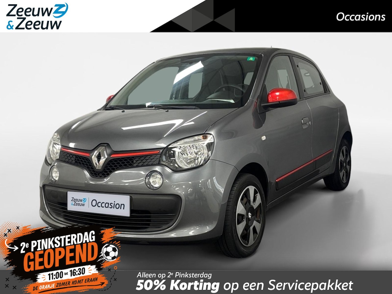 Renault Twingo - 1.0 SCe Collection AIRCO 5 DEURS HOGE INSTAP CV OP SLEUTEL DEALER ONDERHOUDEN ZEER MOOIE A - AutoWereld.nl