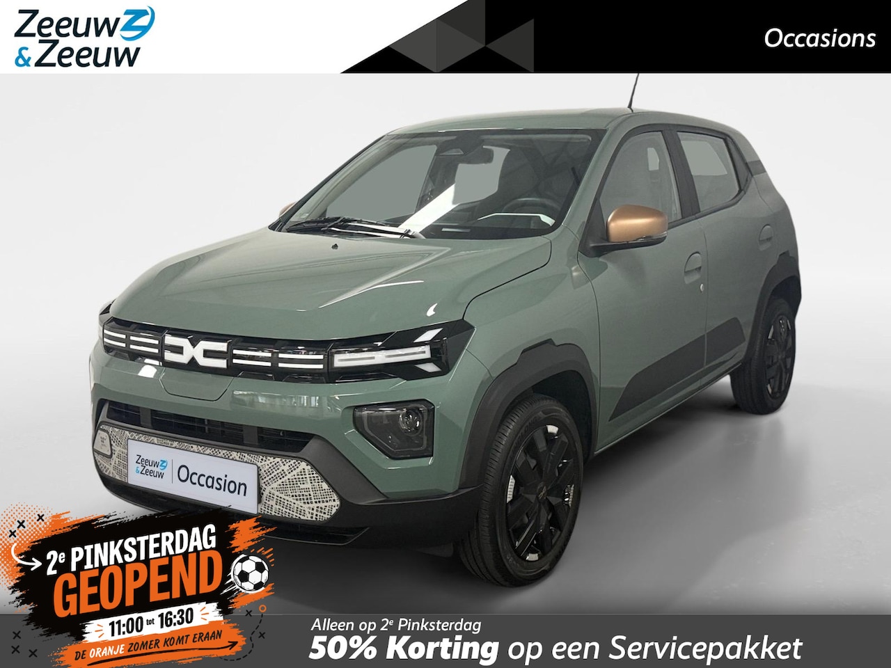 Dacia Spring - Extreme 65 26.8 kWh AIRCO APPLE CARPLAY/ANDROID AUTO ACHTERUITRIJCAMERA PARKEERSENSOREN AC - AutoWereld.nl
