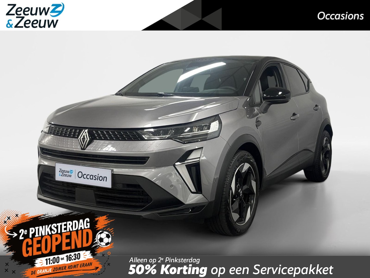 Renault Captur - 1.6 E-Tech full hybrid 145 techno AUTOMAAT NAVI AIRCO CAMERA CRUISE CONTROLE APPLE CARPLAY - AutoWereld.nl