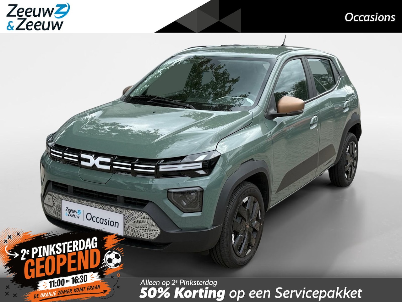 Dacia Spring - Extreme 65 26.8 kWh AUTOMAAT CAMERA CRUISE CONTROL APPLE CARPLAY ANDROID AUTO ZEER MOOIE A - AutoWereld.nl
