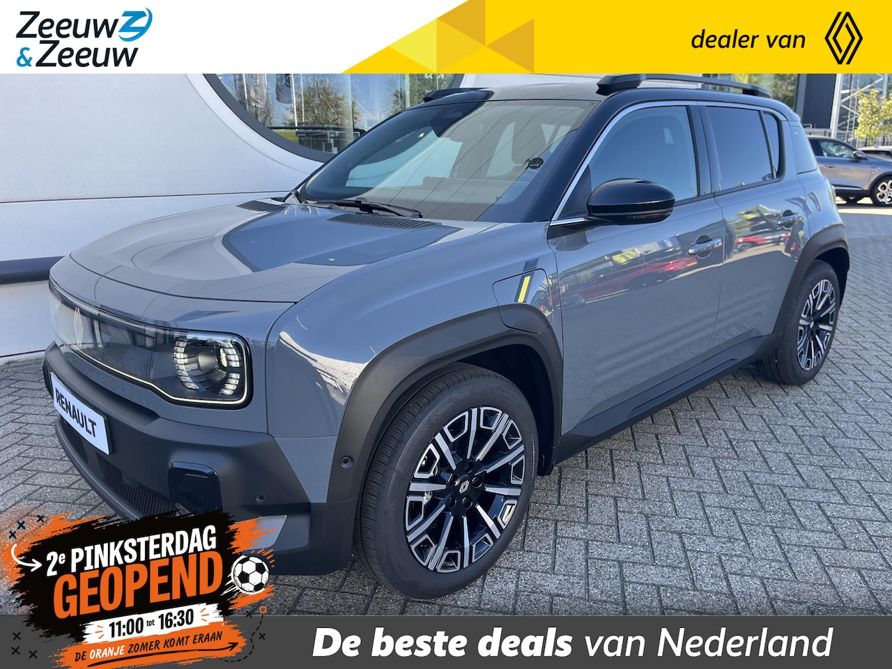 Renault 4 - comfort range iconic 52 kWh NU op voorraad Iconic R4 , met 2.500 euro voorraad voordeel bi - AutoWereld.nl