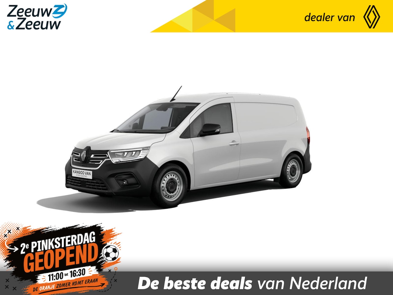 Renault Kangoo E-Tech - Advance L2 44 kWh * Zeeuw & Zeeuw korting 14 % * 1,9% financial lease actie * - AutoWereld.nl