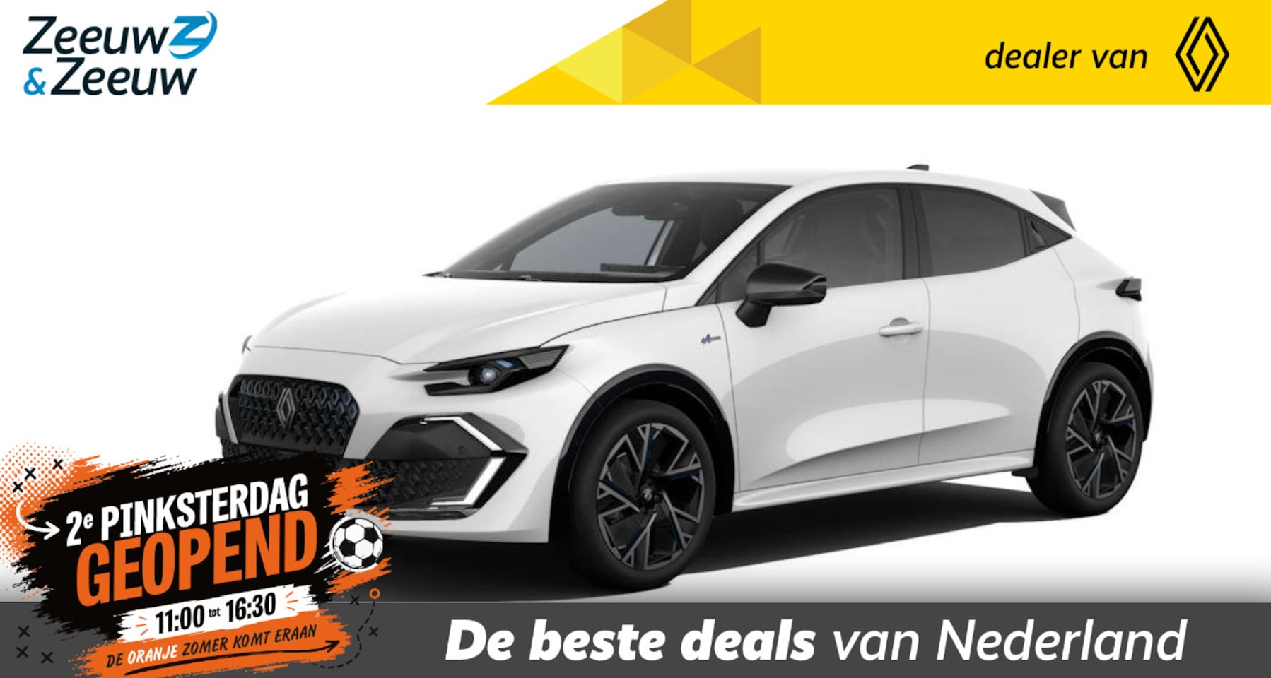 Renault Clio - Esprit Alpine * LMV * ACC * Blindspot warning * Verwarmbare voorstoelen * NU TE BESTELLEN - AutoWereld.nl