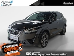 Nissan Qashqai - 1.5 e-Power Tekna *Automaat*Panorama*Navi+Camera*Climate*Leder*Hybrid