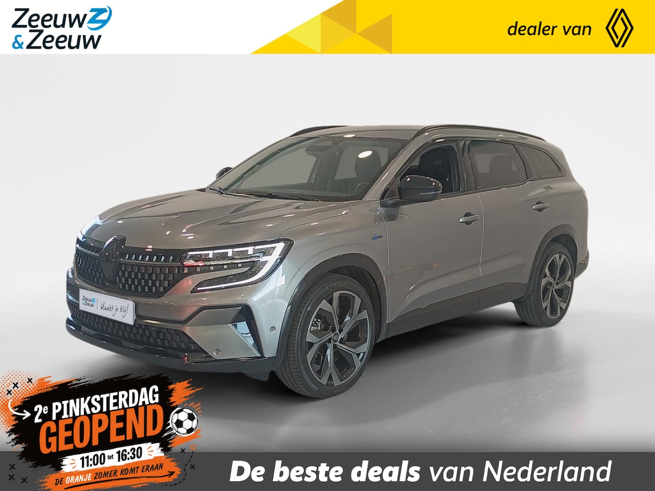 Renault Espace - E-Tech full hybrid 200 esprit Alpine 7p. Uit voorraad leverbaar op = op - AutoWereld.nl