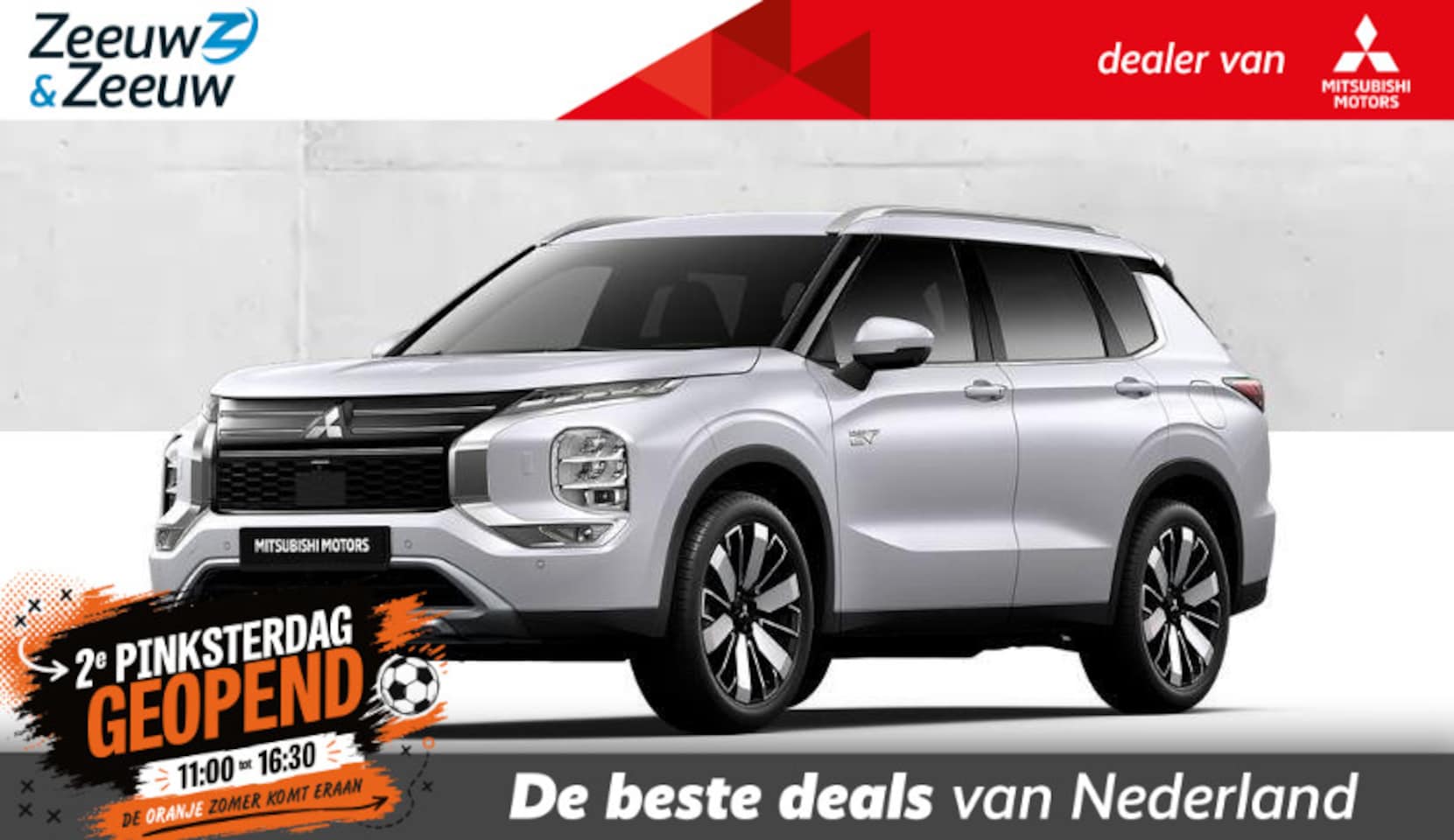 Mitsubishi Outlander - 2.4 PHEV Instyle € 7.500 euro korting eigen voorraad| 8 jaar garantie| Snel leverbaar | To - AutoWereld.nl