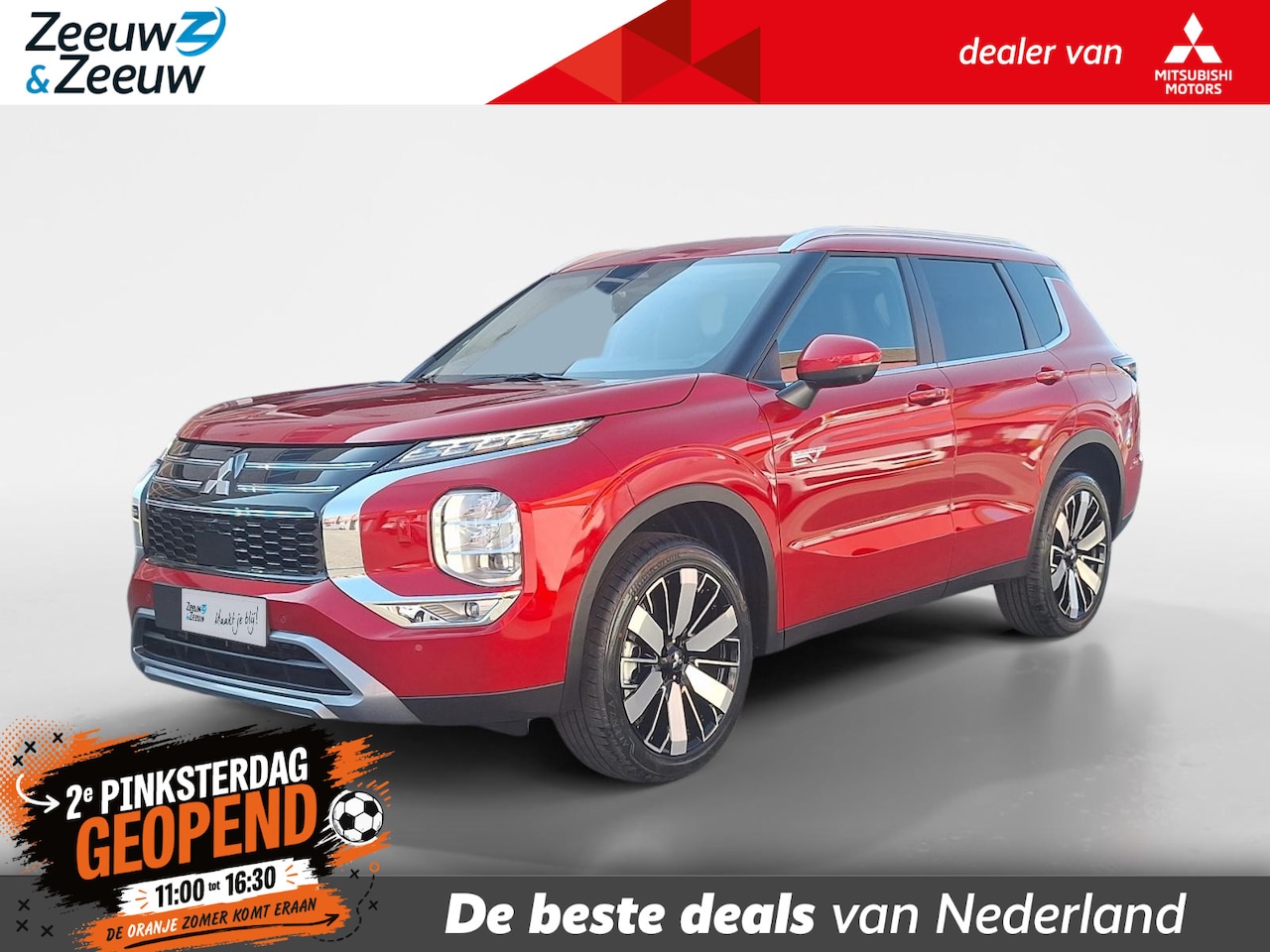 Mitsubishi Outlander - 2.4 PHEV First Edition € 7.500 euro korting eigen voorraad| 8 jaar garantie| Snel leverbaa - AutoWereld.nl