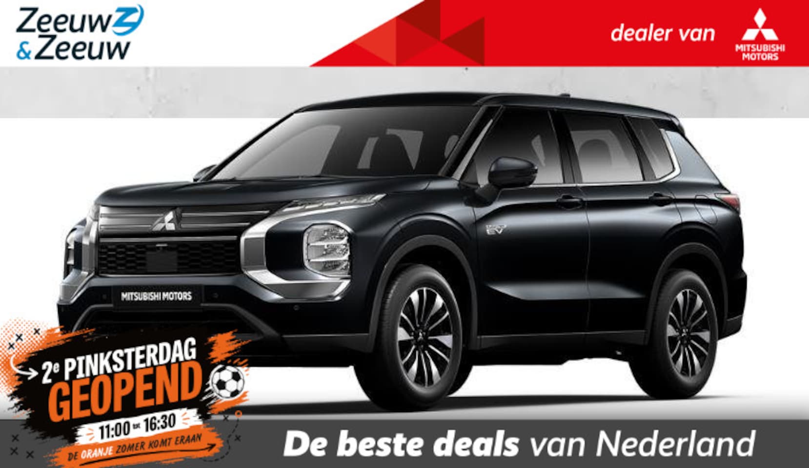 Mitsubishi Outlander - 2.4 PHEV Intense € 7.500 euro korting eigen voorraad| 8 jaar garantie| Snel leverbaar | To - AutoWereld.nl
