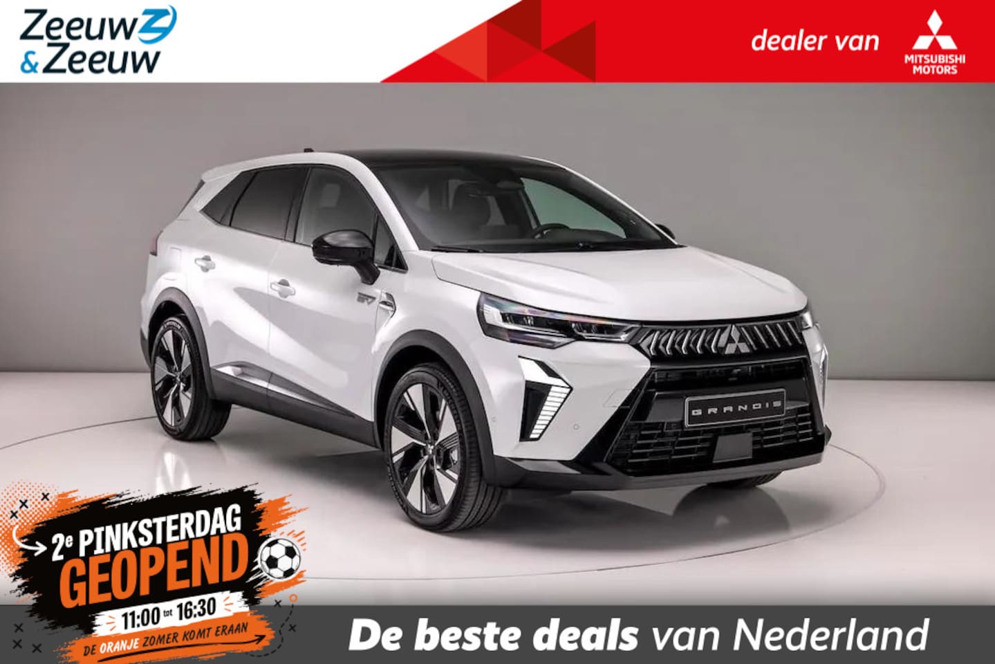 Mitsubishi Grandis - 1.8 HEV AT Instyle Nu bestelbaar in diversen kleuren vanaf prijs nu 3000 euro korting. - AutoWereld.nl