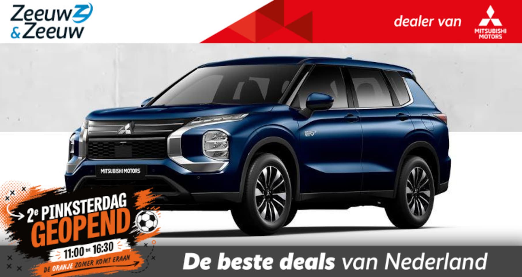 Mitsubishi Outlander - 2.4 PHEV Intense € 7.500 euro korting eigen voorraad| 8 jaar garantie| Snel leverbaar | To - AutoWereld.nl