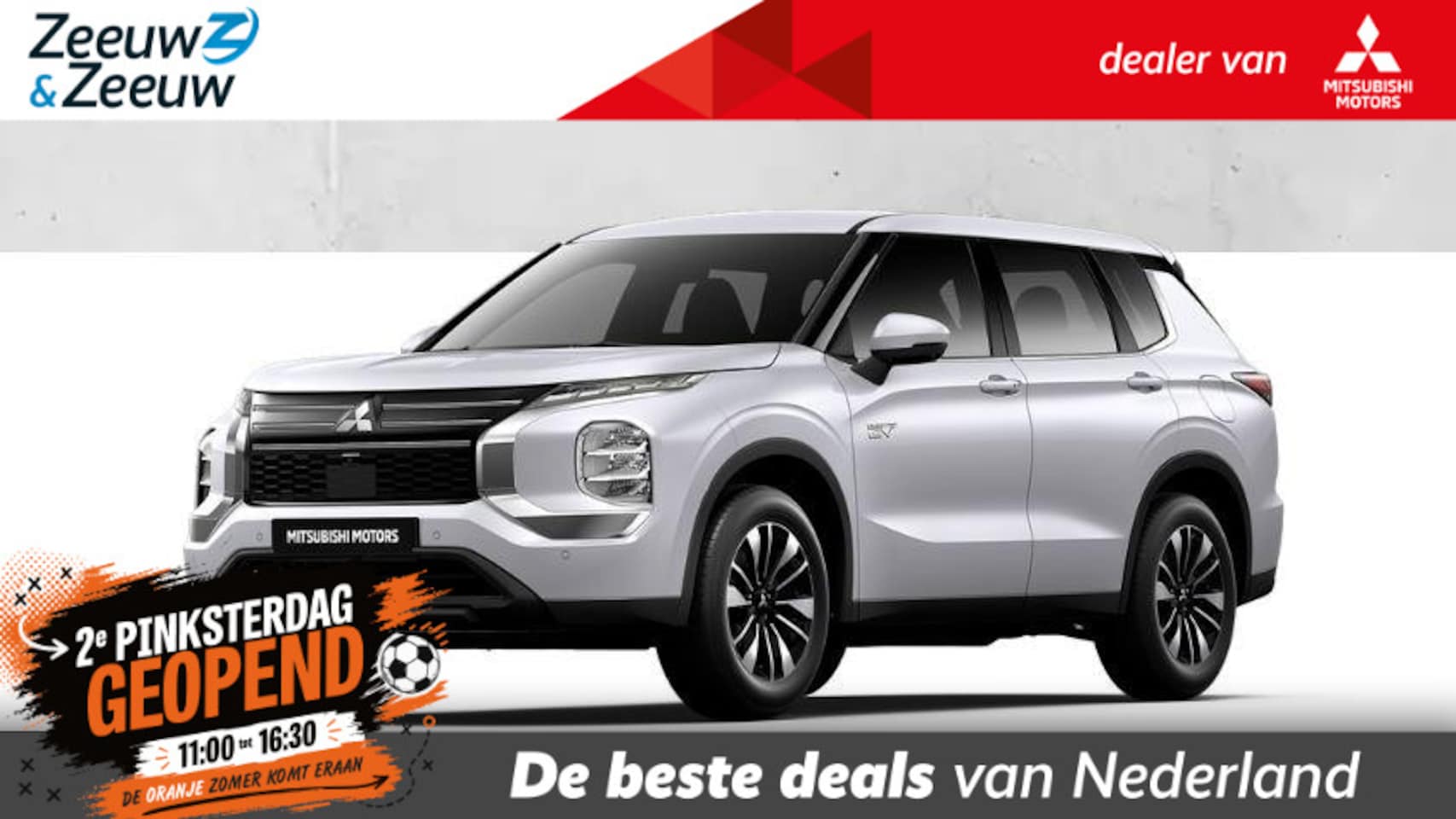 Mitsubishi Outlander - 2.4 PHEV Intense € 7.500 euro korting eigen voorraad| 8 jaar garantie| Snel leverbaar | To - AutoWereld.nl