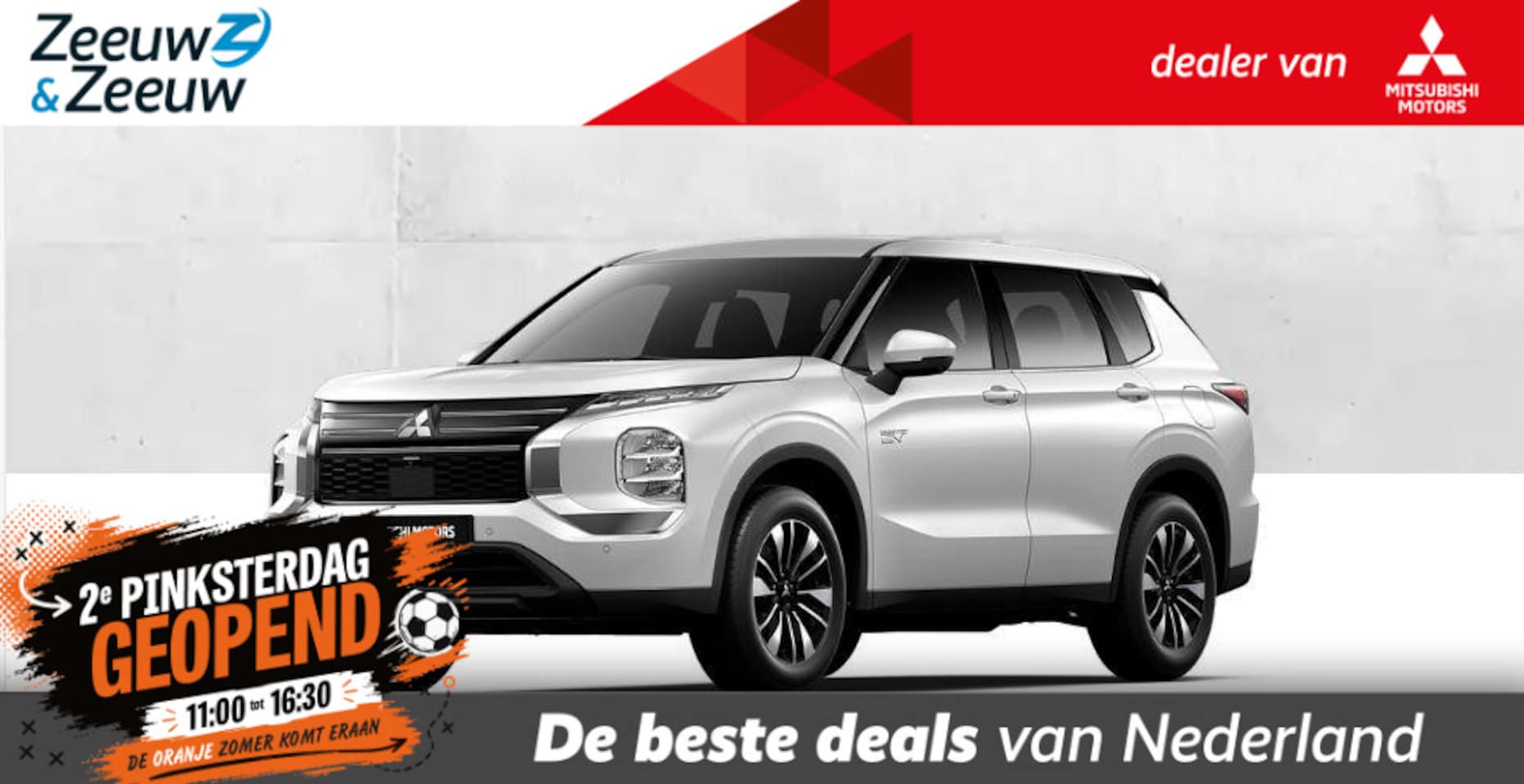 Mitsubishi Outlander - 2.4 PHEV Pure € 4.000 korting | 8 jaar Garantie | Snel leverbaar | Totaalprijs - AutoWereld.nl