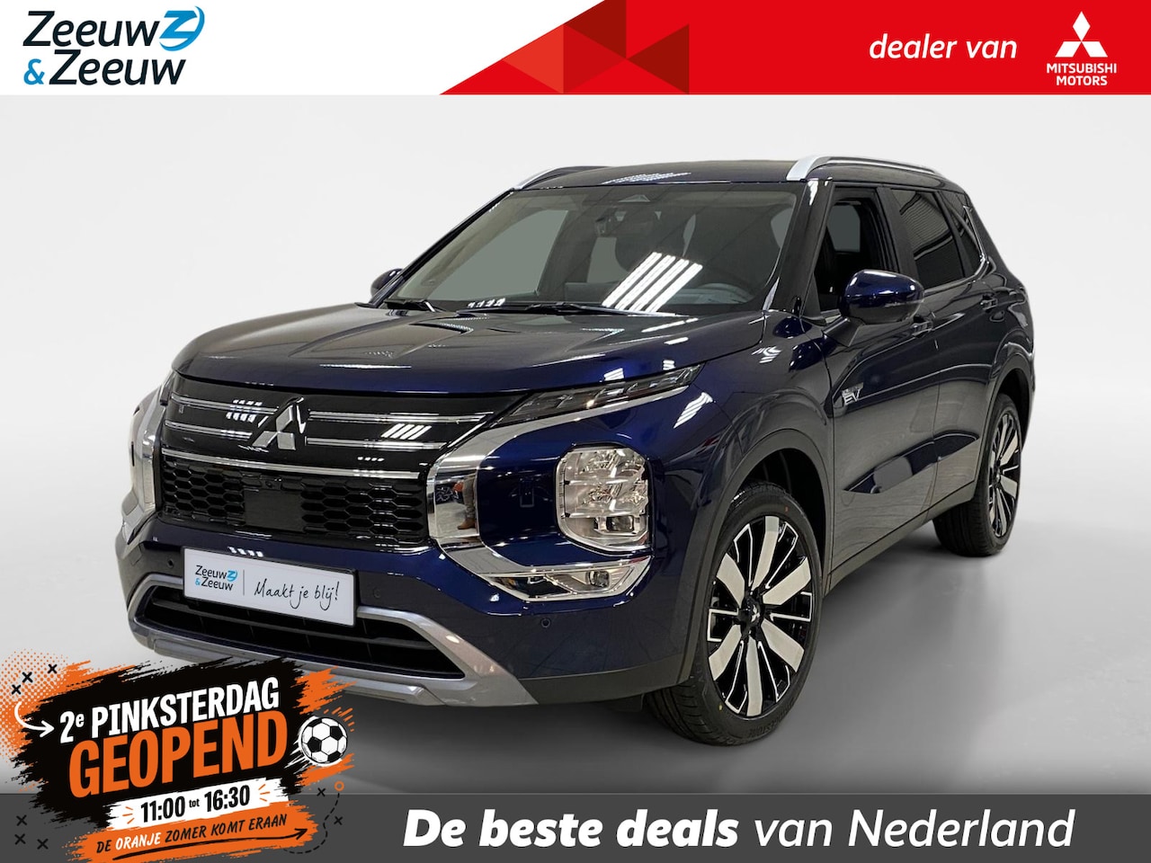 Mitsubishi Outlander - 2.4 PHEV | FIRST EDITION | DIRECT LEVERBAAR | PRIJS INCL €7500,- INTRODUCTIE KORTING | - AutoWereld.nl