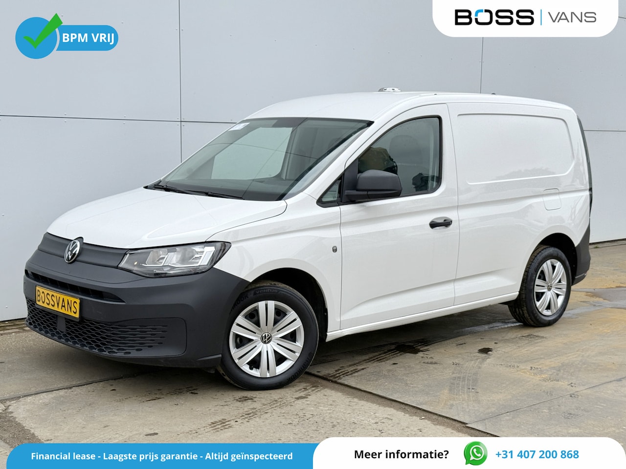 Volkswagen Caddy Cargo - 2.0 TDI 122 PK Automaat L1H1 Cruise Control Apple Carplay Parkeersensoren Achter - AutoWereld.nl
