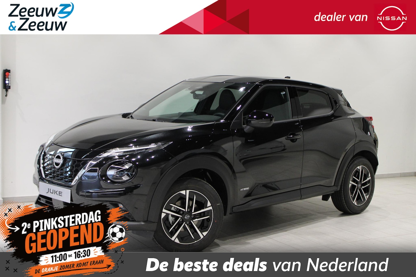 Nissan Juke - 1.6 Hybrid N-Connecta | € 4500,= KORTING | COLD PACK | CARPLAY | OP VOORRAAD!!! - AutoWereld.nl