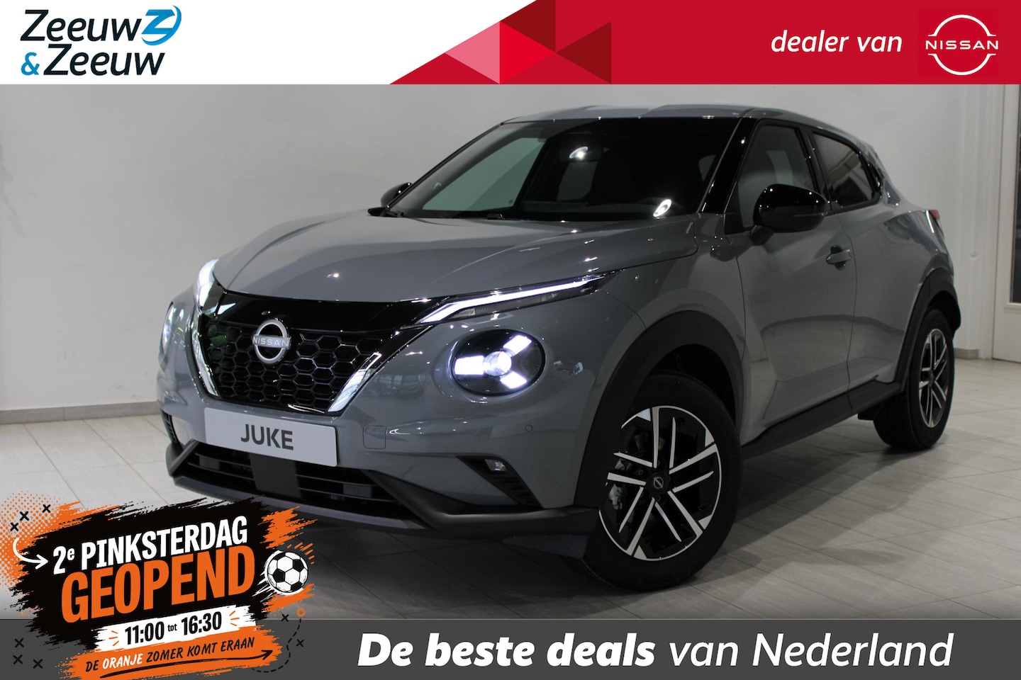 Nissan Juke - 1.6 Hybrid N-Connecta | € 4500,= KORTING | COLD PACK | CARPLAY | OP VOORRAAD!!! - AutoWereld.nl