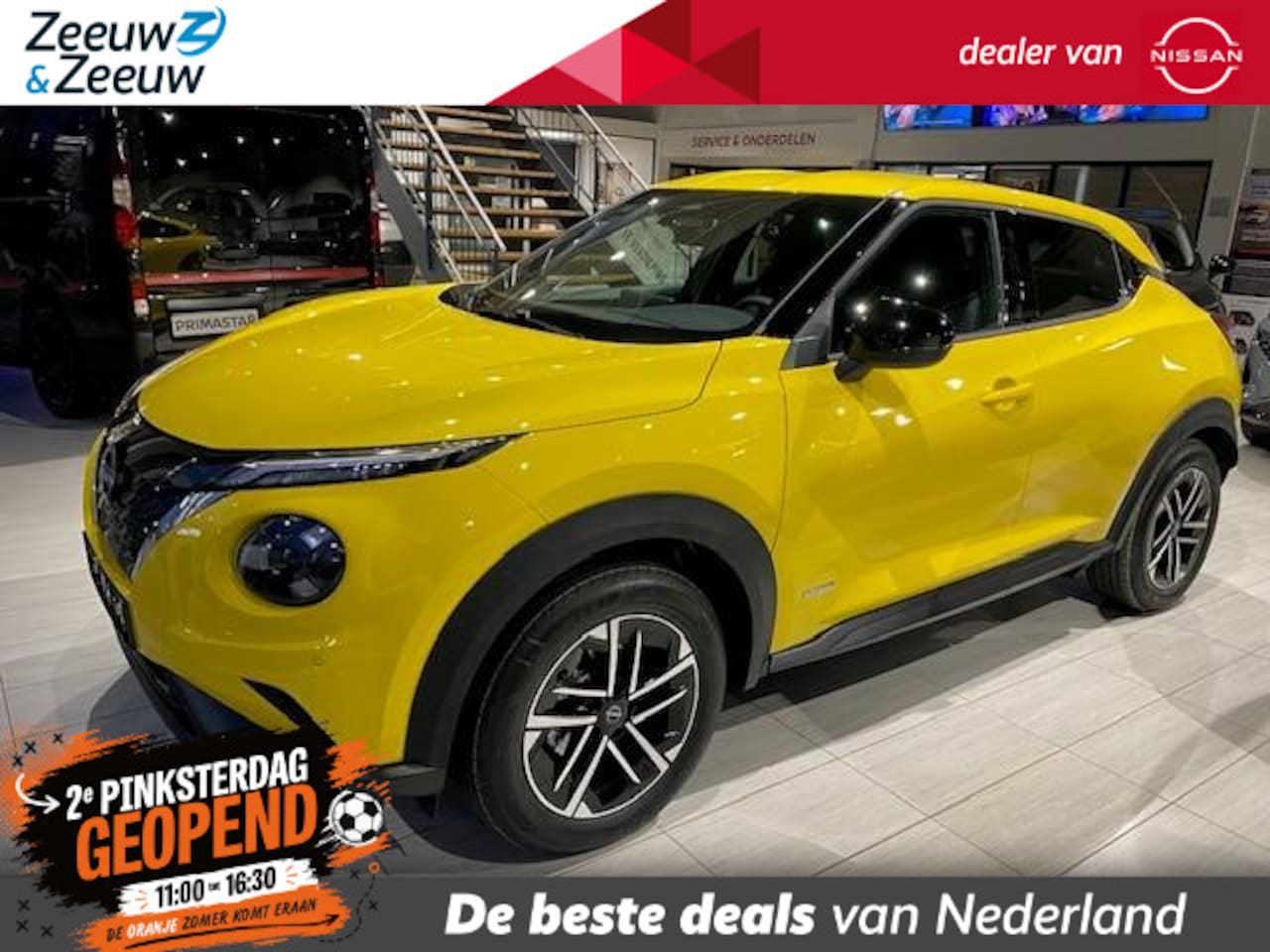 Nissan Juke - 1.6 Hybrid N-Connecta | € 4500,= KORTING | NAVIGATIE | CARPLAY | COLDPACK LIGHT| - AutoWereld.nl