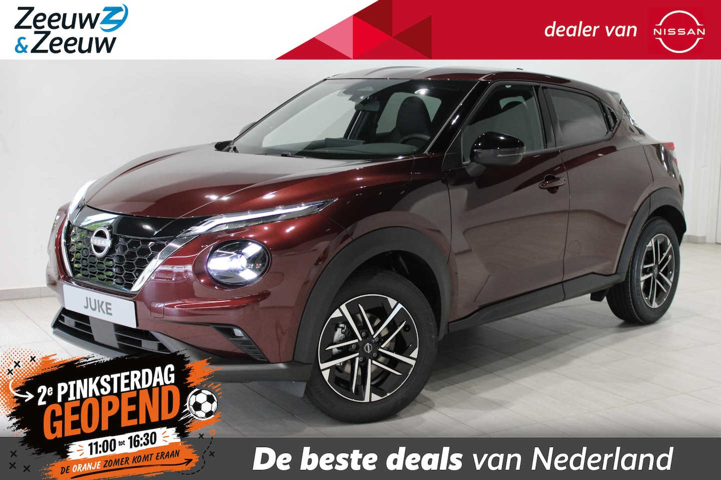 Nissan Juke - 1.6 Hybrid N-Connecta | € 4500,= KORTING | NAVIGATIE | CARPLAY | STOELVERWARMING | STUURVE - AutoWereld.nl