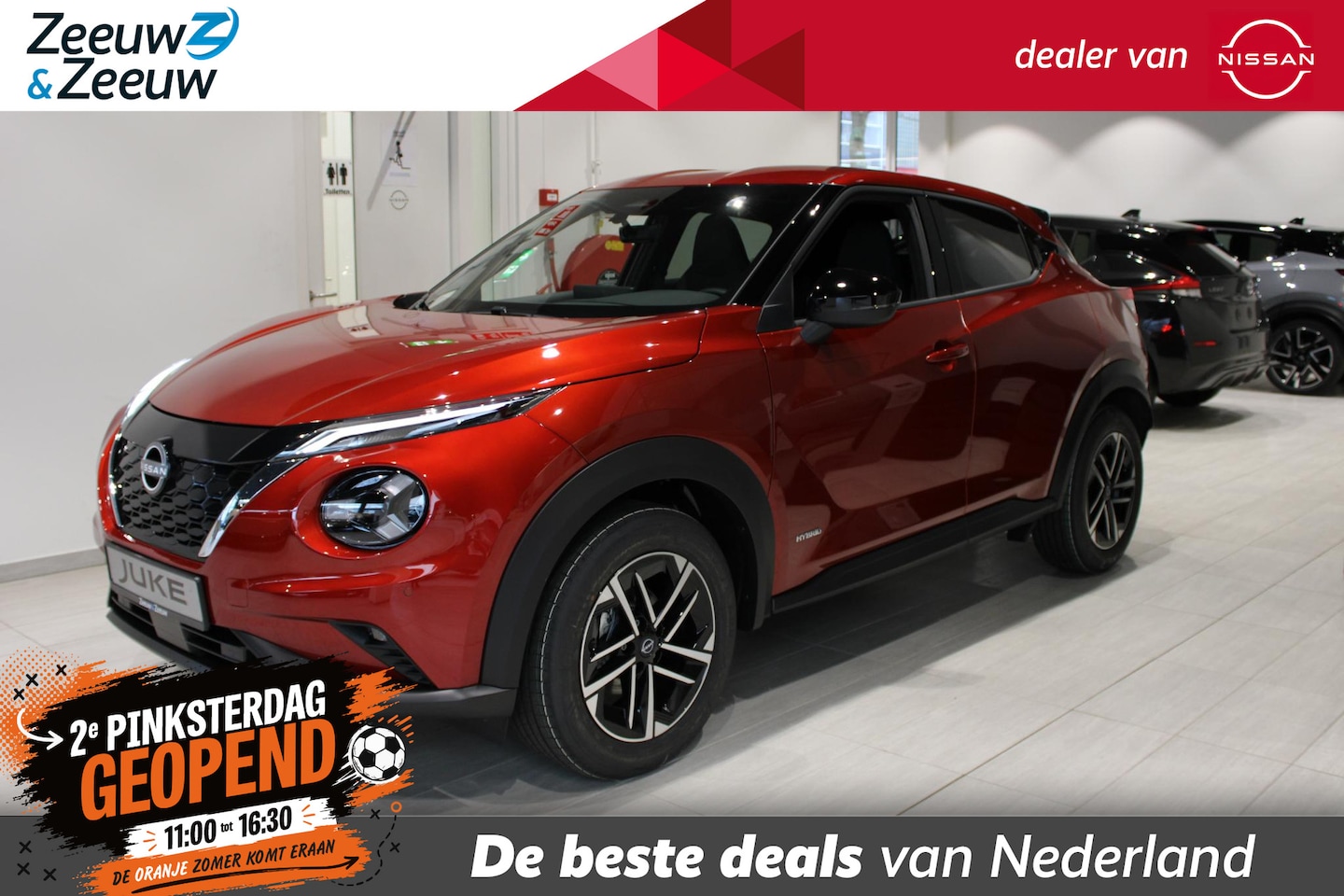 Nissan Juke - 1.6 Hybrid N-Connecta | € 4500,= KORTING | COLD PACK | OP VOORRAAD!!! - AutoWereld.nl