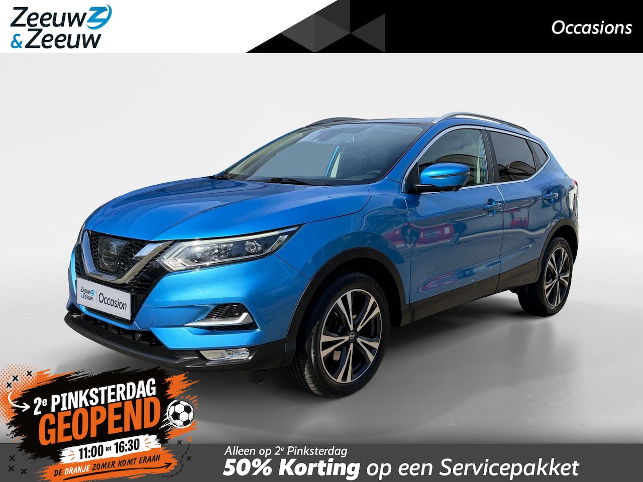 Nissan Qashqai - 1.2 N-Connecta | Rondom camera | Navigatie | Pano dak | Climate | Cruise | - AutoWereld.nl