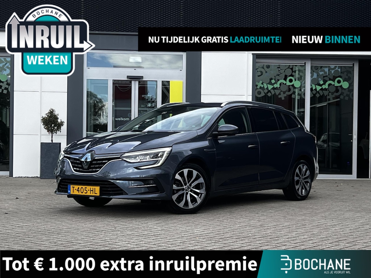 Renault Mégane Estate - 1.3 TCe 140 Techno | Trekhaak | Navigatie | Climate Control | All-Season banden | - AutoWereld.nl