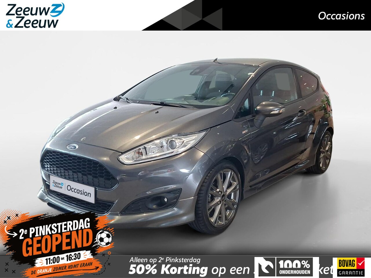 Ford Fiesta - 1.0 EcoBoost ST Line | Dealeronderhouden | 17'' velgen | Parkeer sensoren | Navigatie | Cr - AutoWereld.nl