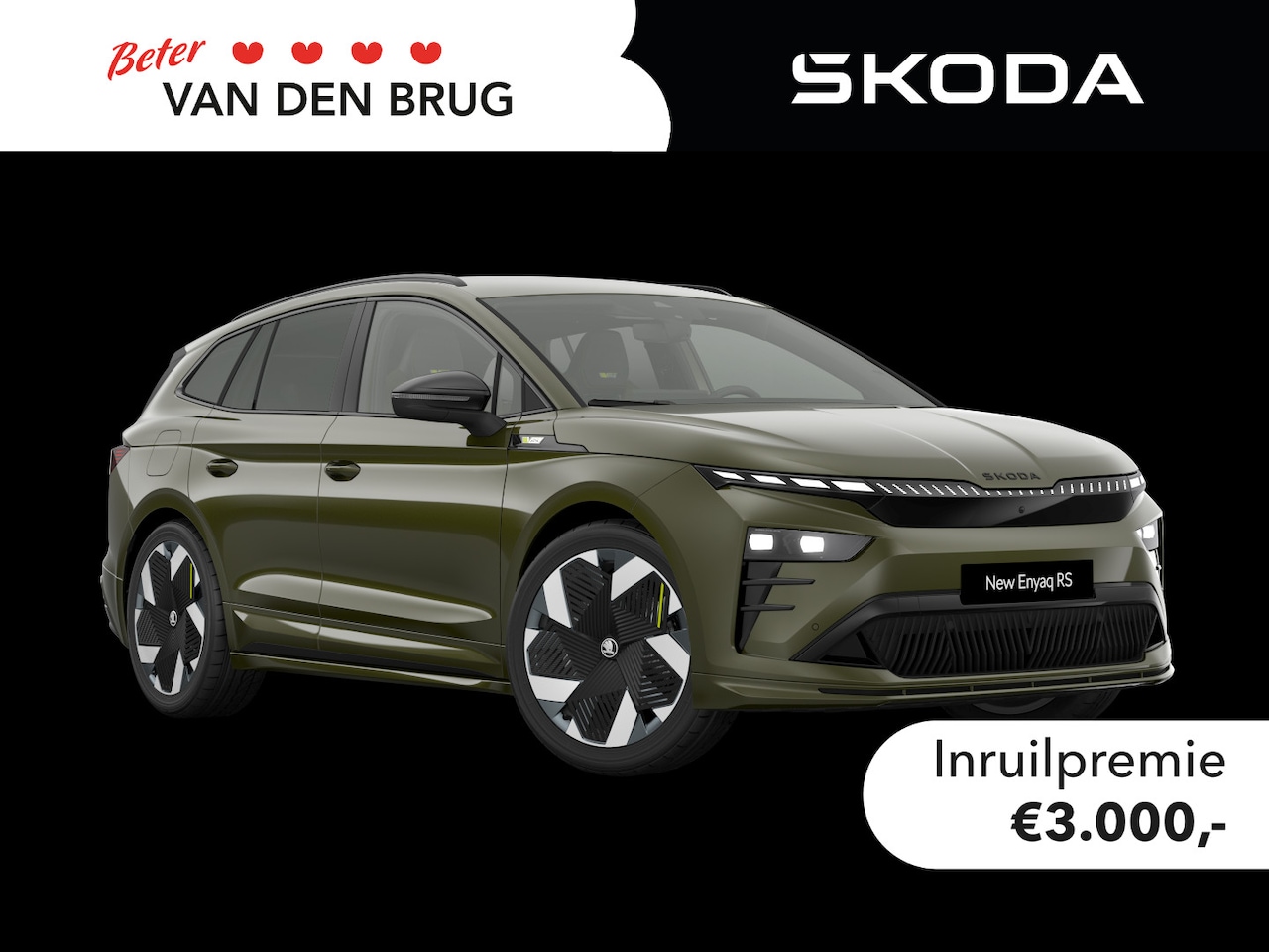 Skoda Enyaq iV - 85X RS | Trekhaak | Panoramadak | Led Matrix | Achteruitrijcamera | Adaptieve cruise contr - AutoWereld.nl