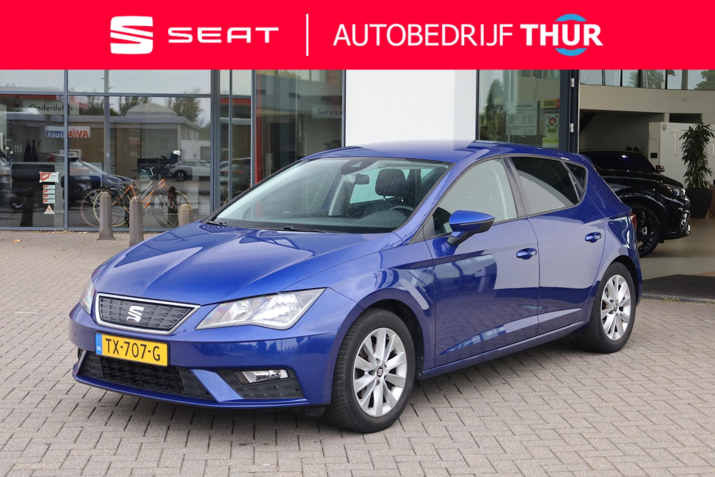 SEAT Leon - 1.0 EcoTSI Style Business Intense Keyless, carplay, parkeersensoren voor en achter, naviga - AutoWereld.nl